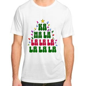 Kamala Harris Ka Ma La La La Christmas Tree Xmas Carol Adult ChromaSoft Performance T-Shirt