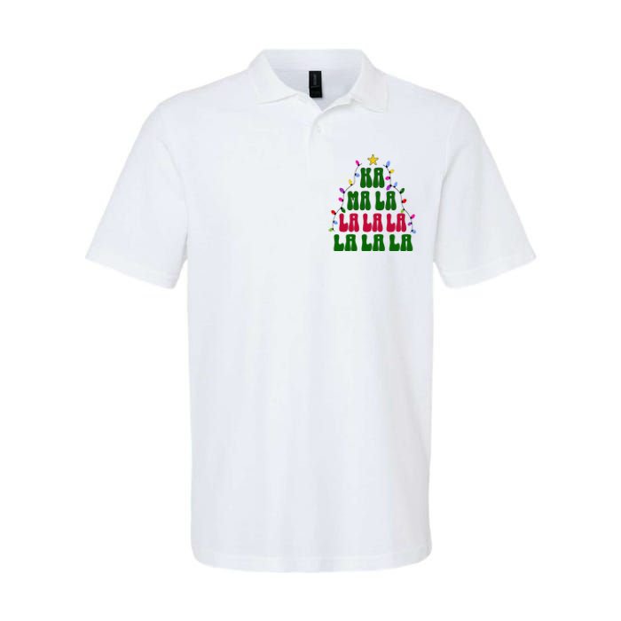 Kamala Harris Ka Ma La La La Christmas Tree Xmas Carol Softstyle Adult Sport Polo