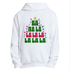 Kamala Harris Ka Ma La La La Christmas Tree Xmas Carol Urban Pullover Hoodie