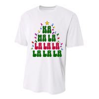 Kamala Harris Ka Ma La La La Christmas Tree Xmas Carol Performance Sprint T-Shirt