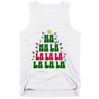 Kamala Harris Ka Ma La La La Christmas Tree Xmas Carol Tank Top