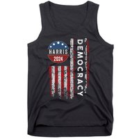 Kamala Harris Kamala 2024 Us Flag Democratic President Tank Top