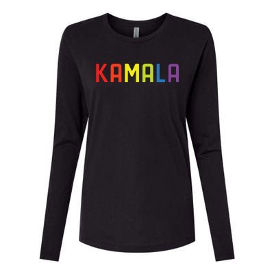 Kamala Harris Womens Cotton Relaxed Long Sleeve T-Shirt