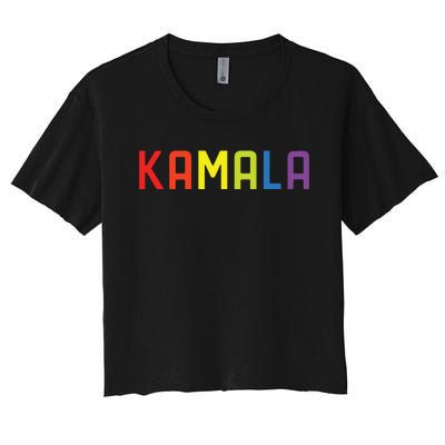 Kamala Harris Women's Crop Top Tee