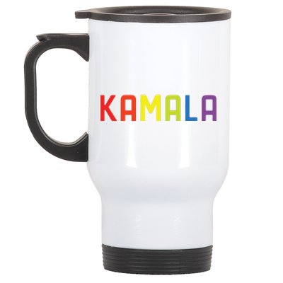 Kamala Harris Stainless Steel Travel Mug