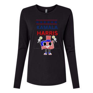 Kamala Harris Womens Cotton Relaxed Long Sleeve T-Shirt