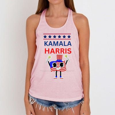 Kamala Harris Women's Knotted Racerback Tank