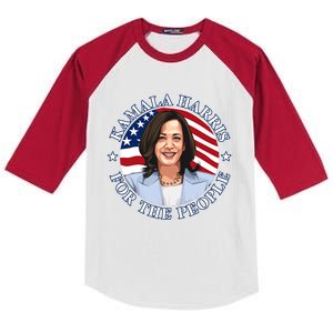 Kamala Harris Kids Colorblock Raglan Jersey