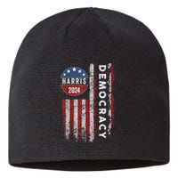 Kamala Harris Kamala 2024 Us Flag Democratic President Sustainable Beanie