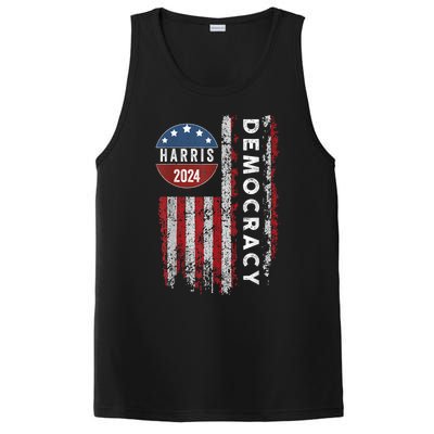 Kamala Harris Kamala 2024 Us Flag Democratic President PosiCharge Competitor Tank