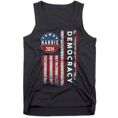 Kamala Harris Kamala 2024 Us Flag Democratic President Tank Top