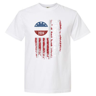 Kamala Harris Kamala 2024 Us Flag Democratic President Garment-Dyed Heavyweight T-Shirt