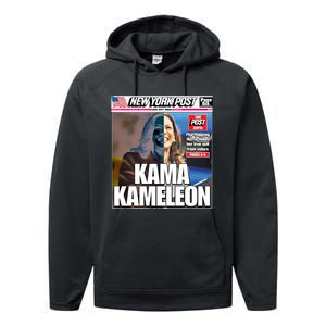 Kamala Harris Kama Kameleon Performance Fleece Hoodie