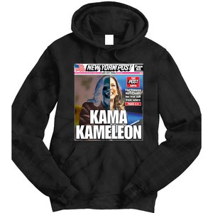 Kamala Harris Kama Kameleon Tie Dye Hoodie