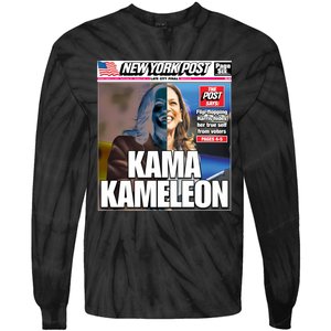 Kamala Harris Kama Kameleon Tie-Dye Long Sleeve Shirt