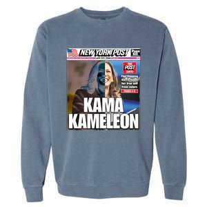 Kamala Harris Kama Kameleon Garment-Dyed Sweatshirt