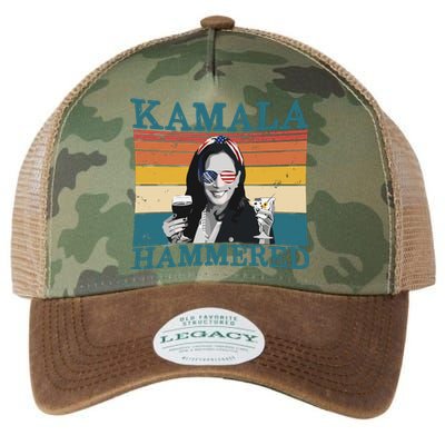 Kamala Hammered Legacy Tie Dye Trucker Hat