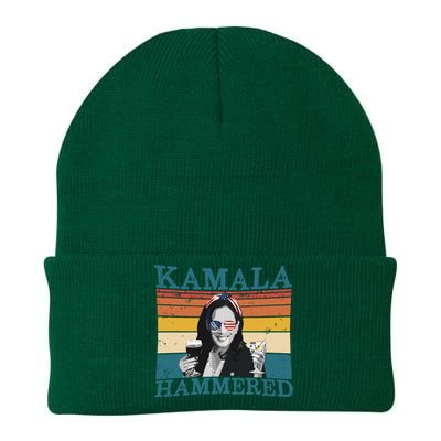 Kamala Hammered Knit Cap Winter Beanie