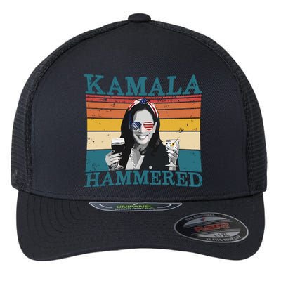 Kamala Hammered Flexfit Unipanel Trucker Cap