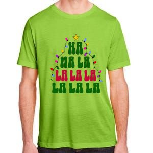 Kamala Harris Ka Ma La La La Christmas Tree Xmas Carol Adult ChromaSoft Performance T-Shirt