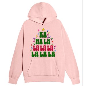 Kamala Harris Ka Ma La La La Christmas Tree Xmas Carol Urban Pullover Hoodie