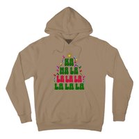 Kamala Harris Ka Ma La La La Christmas Tree Xmas Carol Hoodie