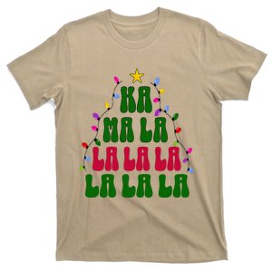 Kamala Harris Ka Ma La La La Christmas Tree Xmas Carol T-Shirt