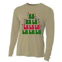 Kamala Harris Ka Ma La La La Christmas Tree Xmas Carol Cooling Performance Long Sleeve Crew