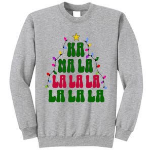 Kamala Harris Ka Ma La La La Christmas Tree Xmas Carol Sweatshirt