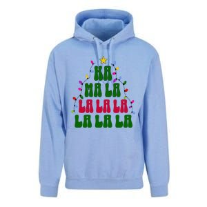 Kamala Harris Ka Ma La La La Christmas Tree Xmas Carol Unisex Surf Hoodie