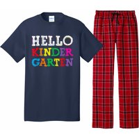 Kids Hello Kindergarten Back To School First Day Pajama Set