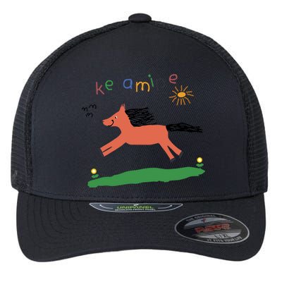 Ketamine Horse Flexfit Unipanel Trucker Cap