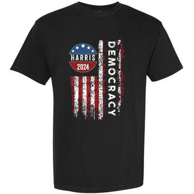 Kamala Harris Kamala 2024 Us Flag Democratic President Garment-Dyed Heavyweight T-Shirt