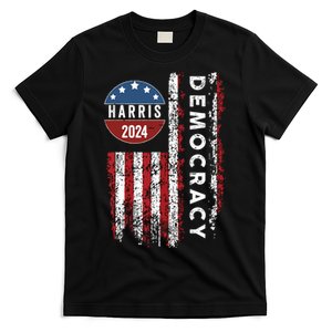 Kamala Harris Kamala 2024 Us Flag Democratic President T-Shirt