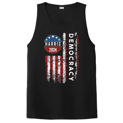 Kamala Harris Kamala 2024 Us Flag Democratic President PosiCharge Competitor Tank