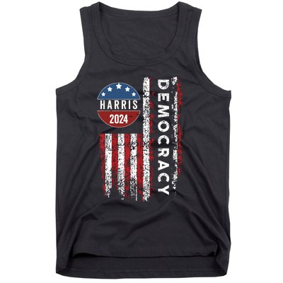 Kamala Harris Kamala 2024 Us Flag Democratic President Tank Top