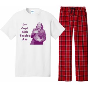 Kamala Harris Live Laugh Kick Fascist Ass Pajama Set