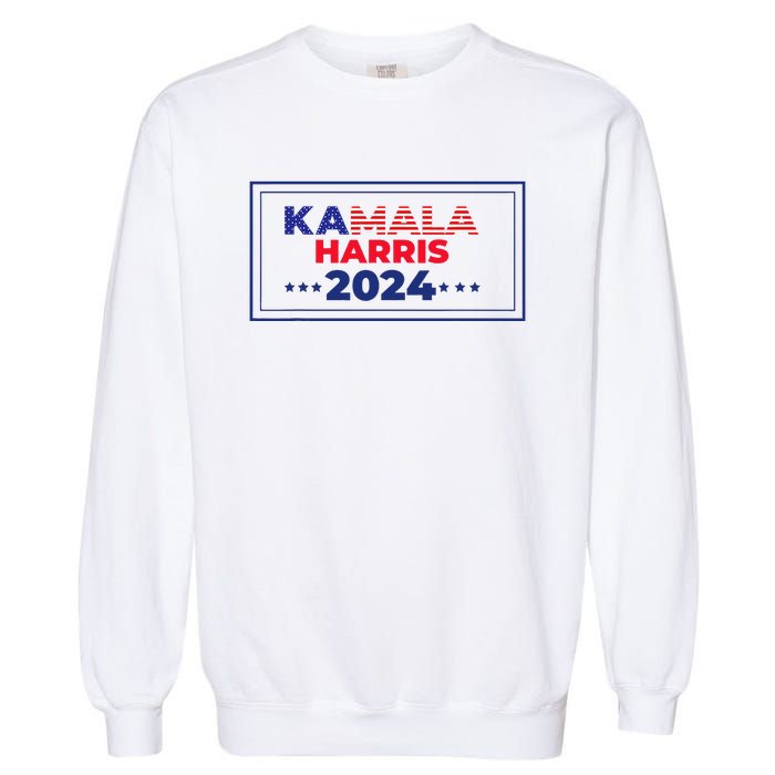 Kamala Harris La 2024election 2024 Garment-Dyed Sweatshirt