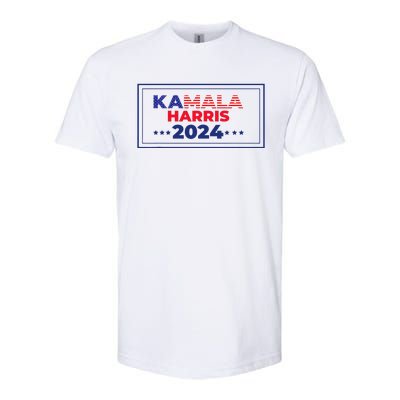 Kamala Harris La 2024election 2024 Softstyle CVC T-Shirt