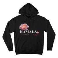 Kamala Harris Lotus Rainbow Floral 2024 President Tall Hoodie