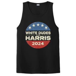 Kamala Harris Lovers 2024 White Dudes For Harris Kamala 2024 PosiCharge Competitor Tank