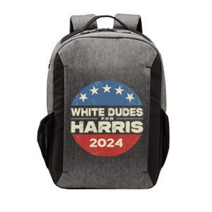 Kamala Harris Lovers 2024 White Dudes For Harris Kamala 2024 Vector Backpack