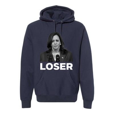 Kamala Harris Loser 2024 Presidential Race Kamala Lost Premium Hoodie