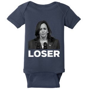 Kamala Harris Loser 2024 Presidential Race Kamala Lost Baby Bodysuit