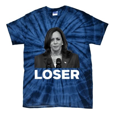 Kamala Harris Loser 2024 Presidential Race Kamala Lost Tie-Dye T-Shirt