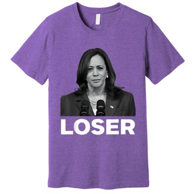 Kamala Harris Loser 2024 Presidential Race Kamala Lost Premium T-Shirt