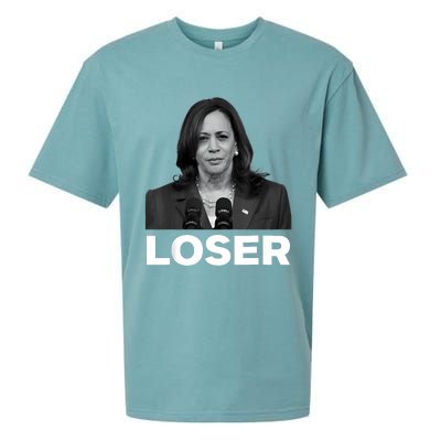 Kamala Harris Loser 2024 Presidential Race Kamala Lost Sueded Cloud Jersey T-Shirt