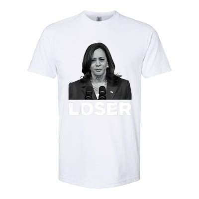 Kamala Harris Loser 2024 Presidential Race Kamala Lost Softstyle CVC T-Shirt