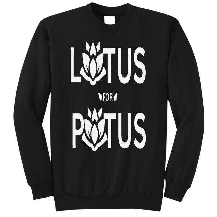 Kamala Harris Lotus For Potus Sweatshirt