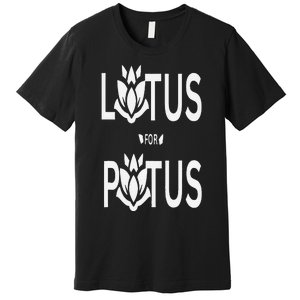 Kamala Harris Lotus For Potus Premium T-Shirt